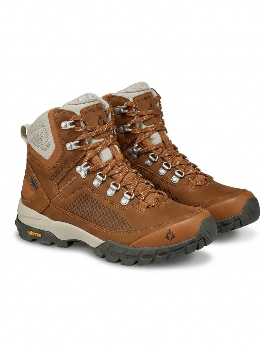 Vasque Talus XT GTX waterproof hiking boots in the Glazed Brown Womens Size 8.5M